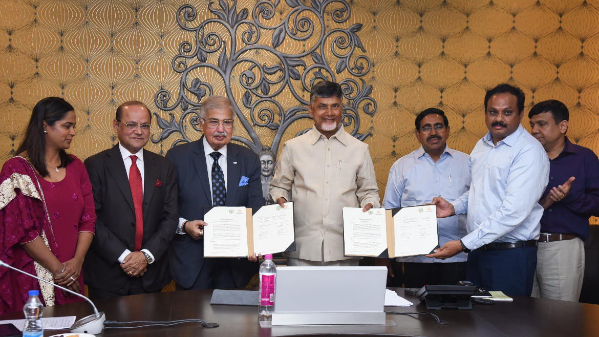 MoU signed with UAE Forum to develop Krishna river islands