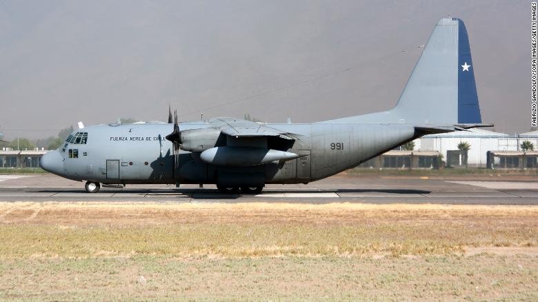 Chilean Air Force plane missing on its way to Antarctica