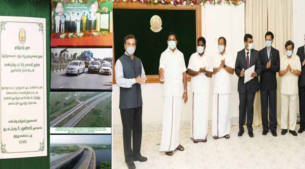 Tamil Nadu Chief Minister Edappadi K Palaniswami inaugurates Phase II of CORR.