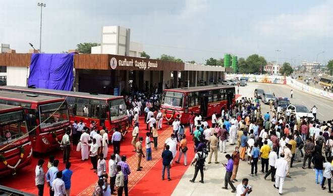 CM inaugurates renovated Periyar bus stand