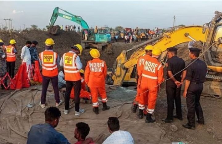 MP: Rescue ops underway for 3rd day to save girl who fell into borewell, robotic experts join efforts